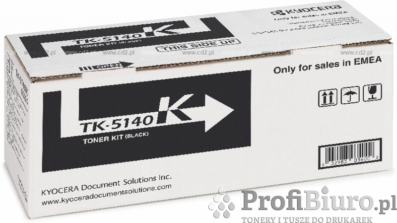 Toner Kyocera TK-5140K Black do drukarek (Oryginalny) [7k]