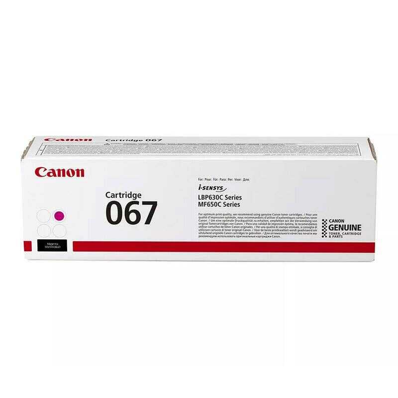 Toner Canon 067 / CRG-067M / 5100C002 Magenta do drukarek (Oryginalny) [1.25k]