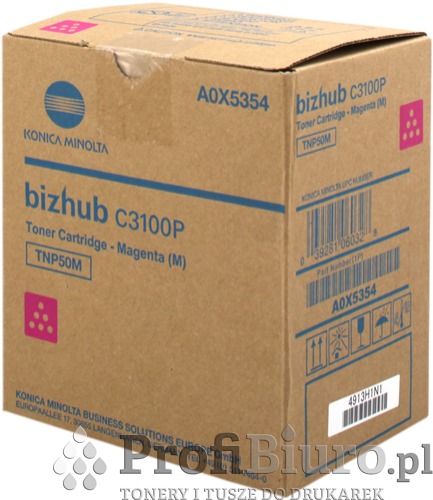 Toner Konica-Minolta TNP-50M Magenta do drukarek (Oryginany) [5k]