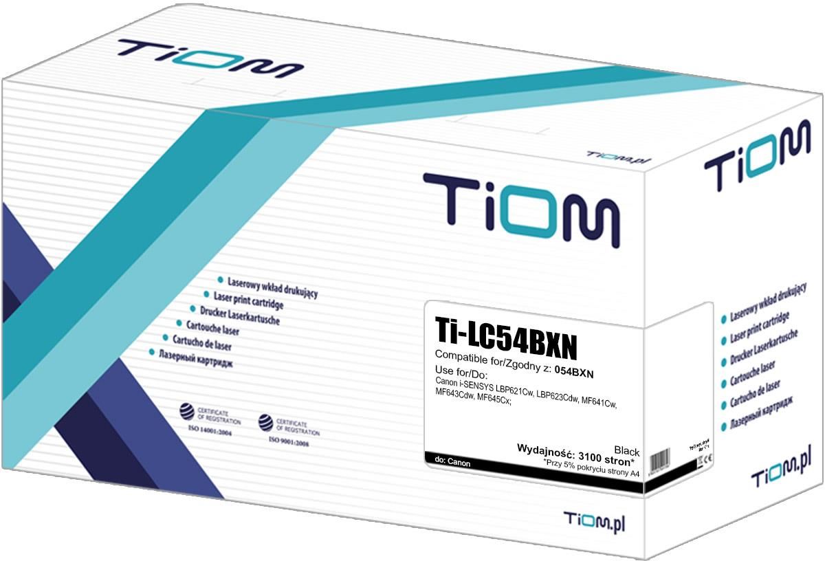 Toner Ti-LC54BXN Czarny do drukarek Canon (Zamiennik Canon CRG-054HK / 3028C002) [3.1k]