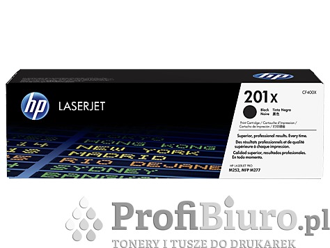 Toner HP 201X / CF400X Black do drukarek (Oryginalny) [2.8k]