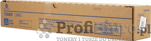 Toner Minolta TN324C / A8DA450 Cyan do drukarek (Oryginalny) [26k]