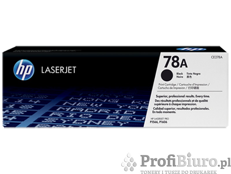 Toner HP 78A / CE278A Czarny do drukarek HP (Oryginalny) [2.1k]