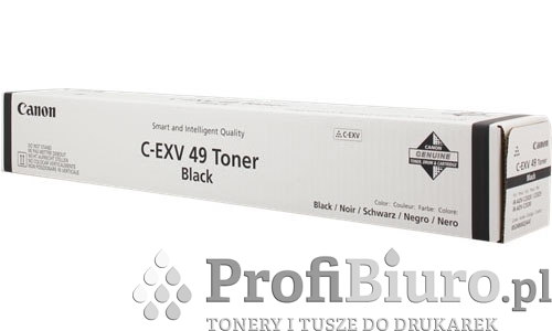 Toner Canon C-EXV49 Czarny do drukarek (Oryginalny) [36k]