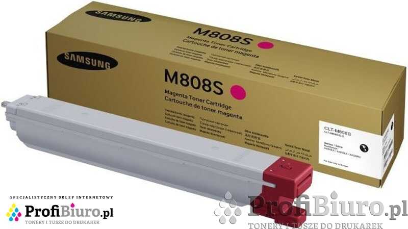 Toner Samsung CLT-M808S Magenta do drukarek (Oryginalny) [20k]
