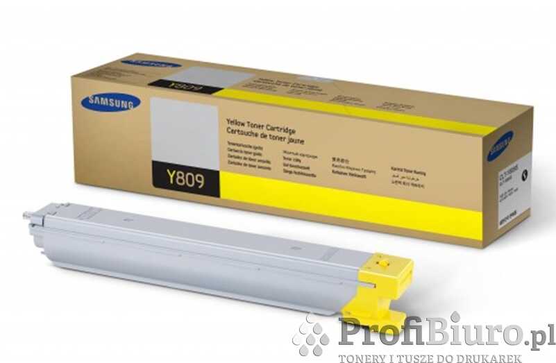 Toner Samsung CLT-Y809S Yellow do drukarek (Oryginalny) [15k]