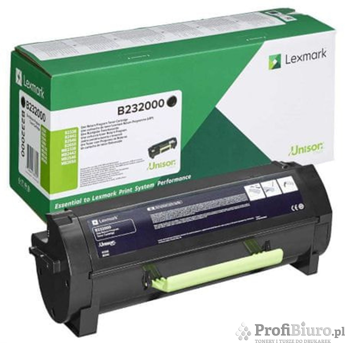 Toner Lexmark B232000 Black do drukarek (Oryginalny) [3k]