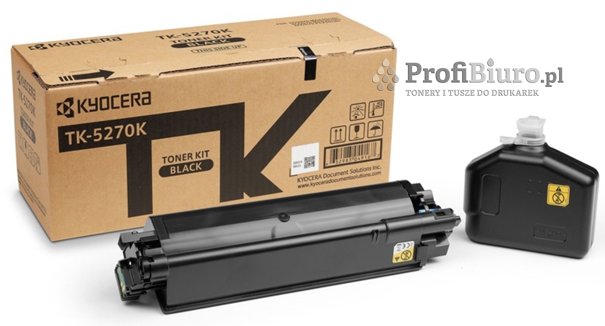 Toner Kyocera TK-5270K Black do drukarek (Oryginalny) [8k]