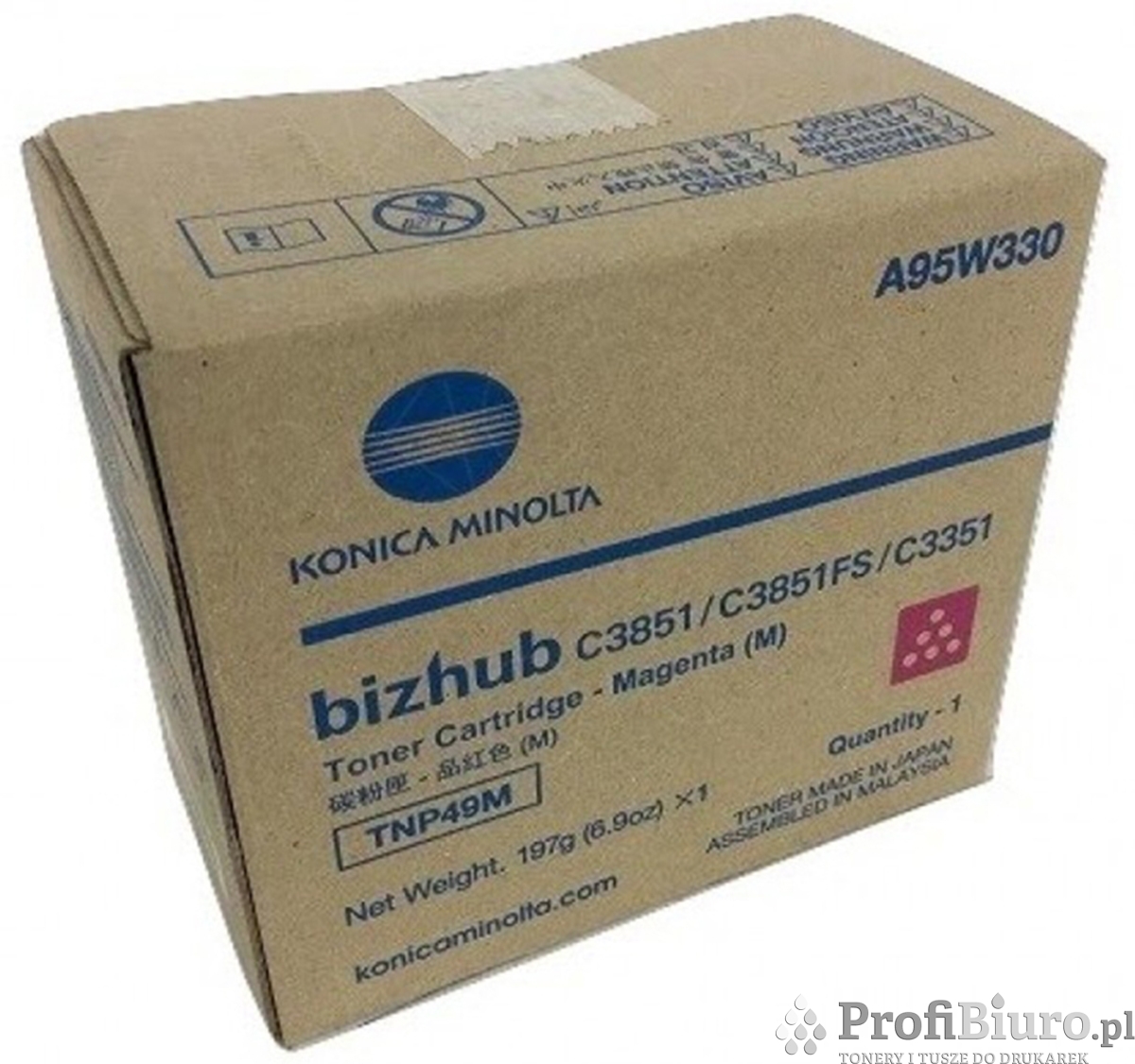 Toner Konica Minolta TNP-49M Magenta do drukarek (Oryginalny) [13k]