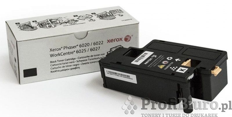 Toner Xerox 106R02763 Black do drukarek (Oryginalny) [2k]
