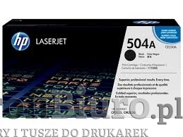 Toner HP 504A / CE250A Black do drukarek (Oryginalny) [5k]