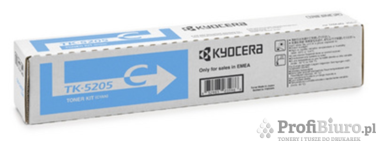 Toner Kyocera TK-5205C Cyan do drukarek (Oryginalny) [12k]