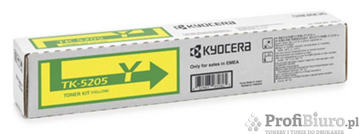 Toner Kyocera TK-5205Y Yellow do drukarek (Oryginalny) [12k]