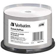 Verbatim DVD+R DL 8,5 GB x8 50szt matt silver surface