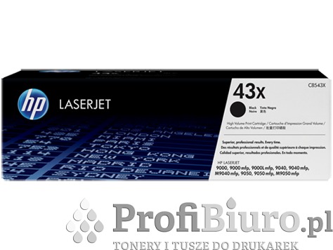 Toner HP 43X / C8543X Black do drukarek (Oryginalny) [35k]