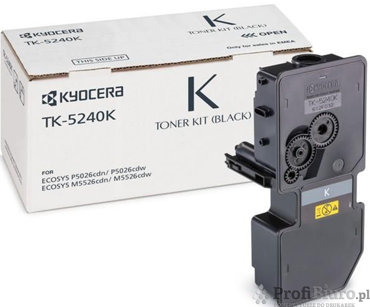 Toner Kyocera TK-5240K Black do drukarek (Oryginalny) [4k]