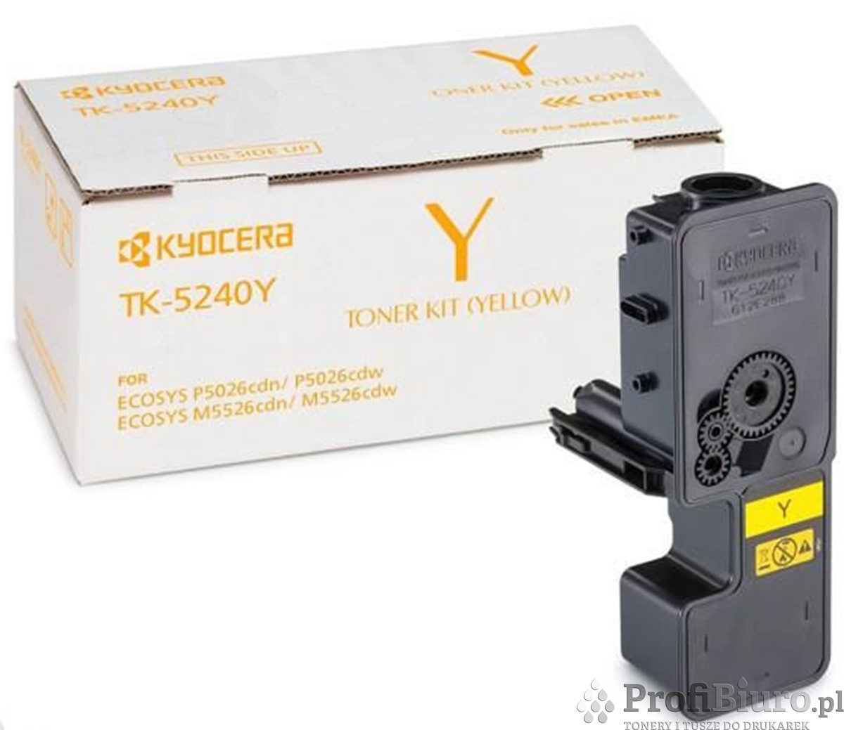 Toner Kyocera TK-5240Y Yellow do drukarek (Oryginalny) [3k]