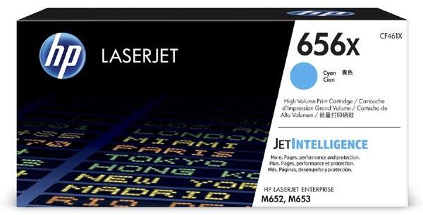 Toner HP 656X do Color LaserJet Enterprise M652/M653 22 000 str. cyan