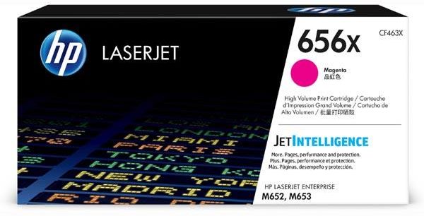 Toner HP 656X do Color LaserJet Enterprise M652/M653 22 000 str. magenta