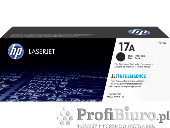 Toner HP 17A / CF217A Black do drukarek (Oryginalny) [1.6k]