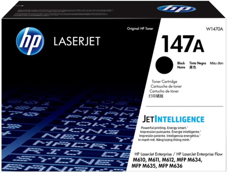 Toner HP 147A / W1470A Czarny do drukarek (Oryginalny) [10.5k]