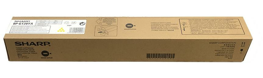Toner Sharp BP-GT20YA Yellow do drukarek (Oryginaolny) [10k]