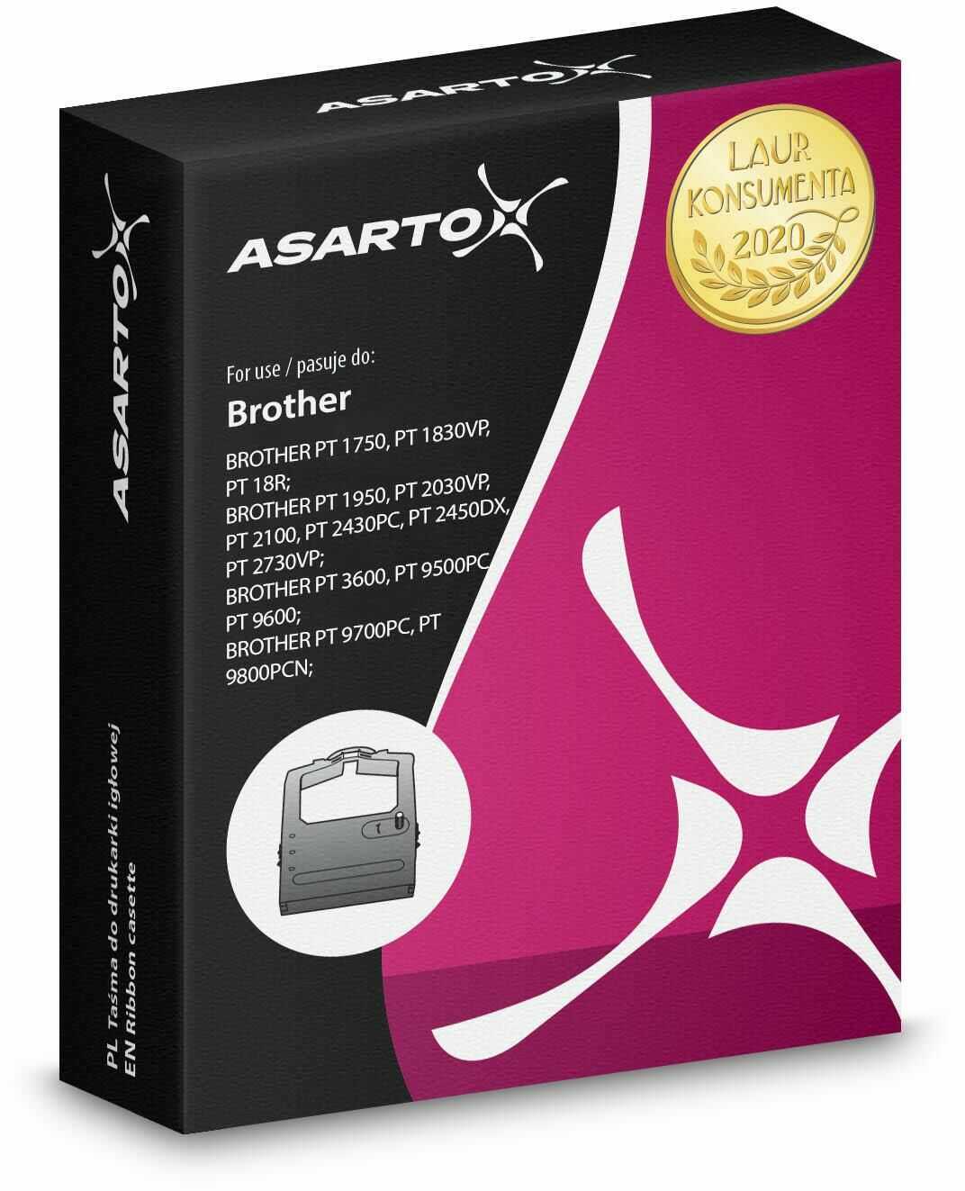 TaĹ ma Asarto do Brother TZE641 1750/1950/9500/700 BK/YL