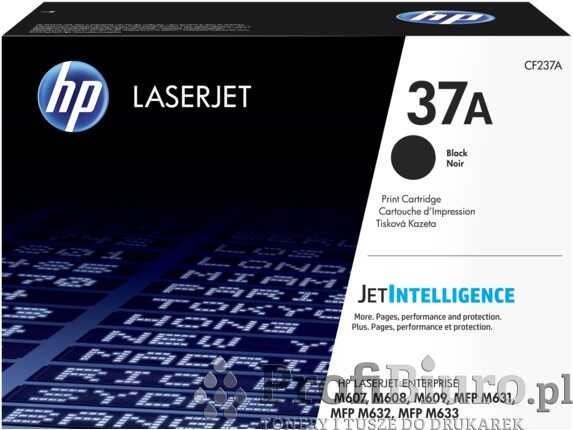 Toner HP 37A / CF237A Black do drukarek (Oryginalny) [11k]