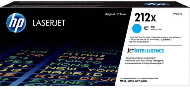 Toner HP 212X / W2121X Cyan do drukarek (Oryginalny) [10k]