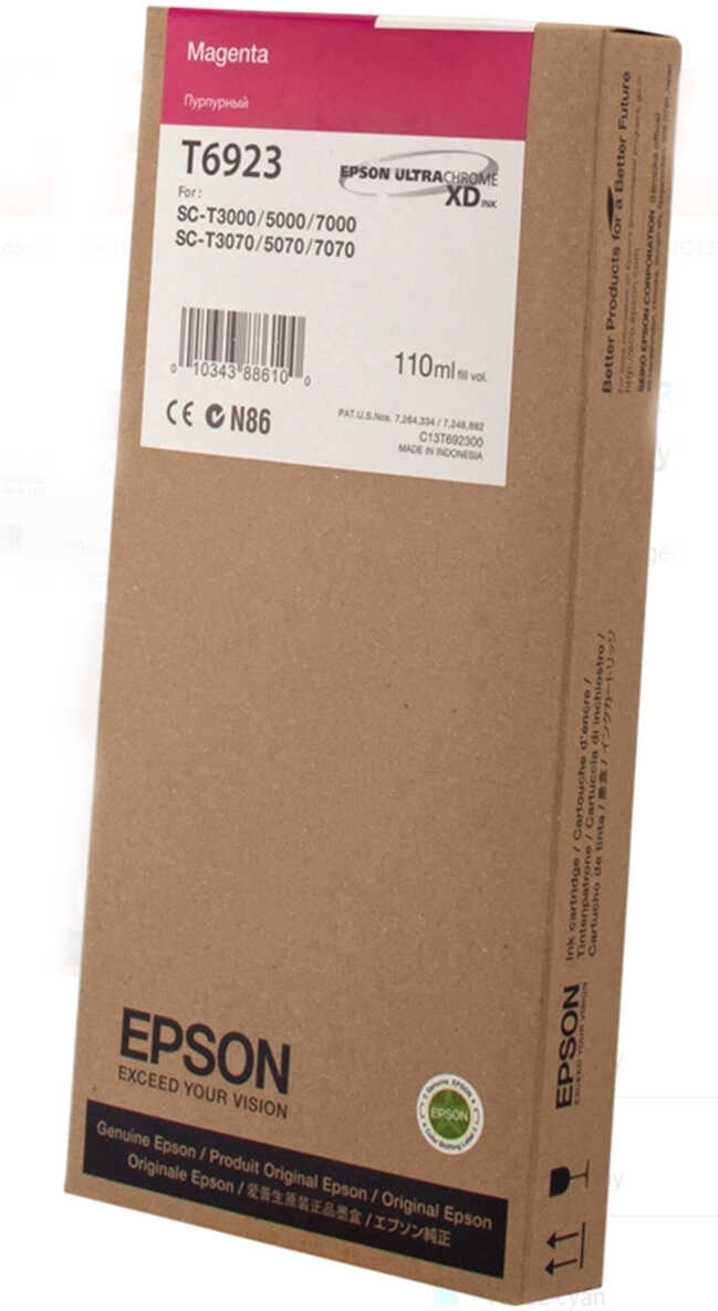 Tusz Epson T6923 do SureColor SC-T3000/5000/7000 110ml Magenta