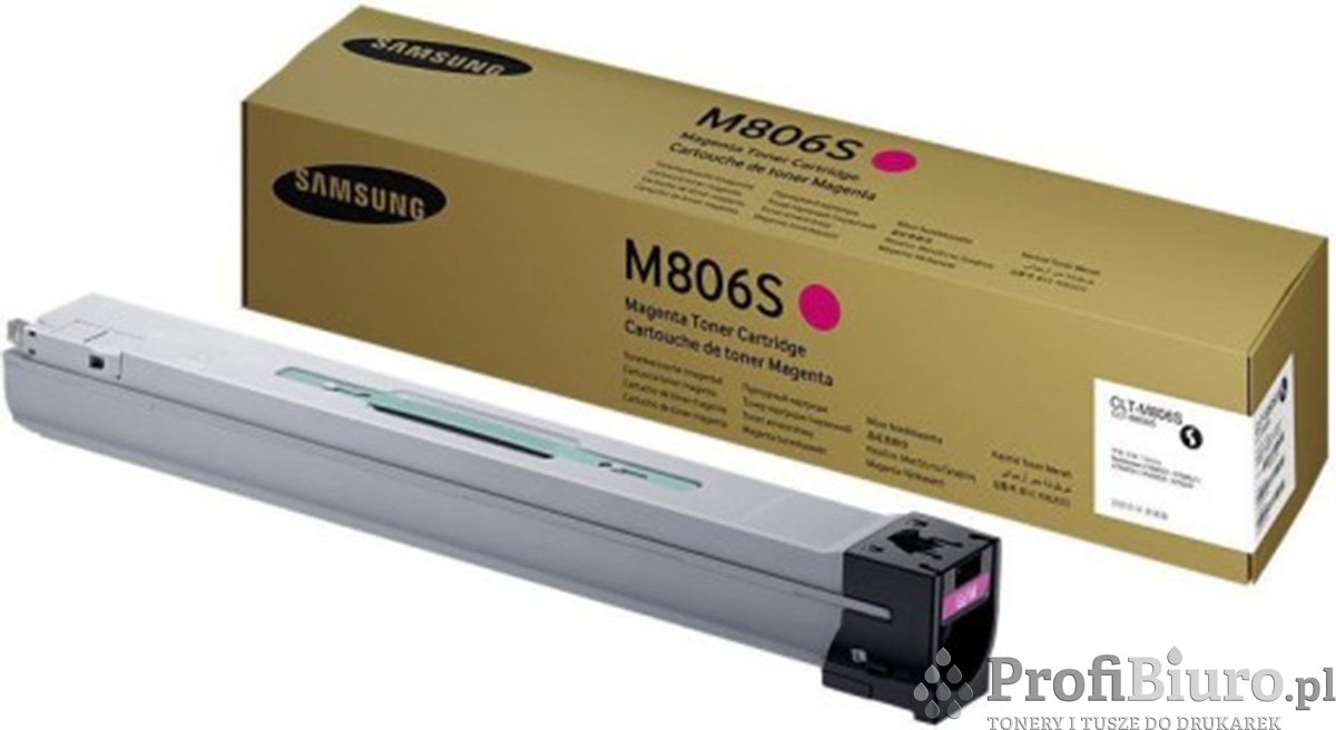Toner Samsung CLT-M806S Magenta do drukarek (Oryginalny) [30k]