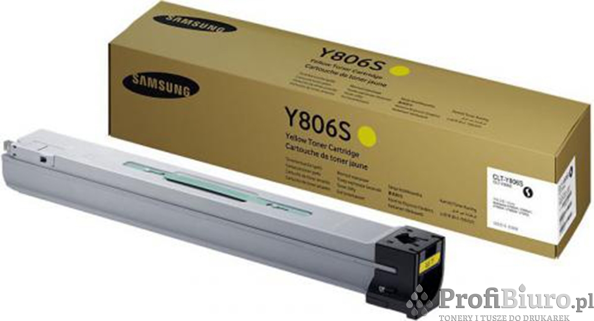 Toner Samsung CLT-Y806S Yellow do drukarek (Oryginalny) [30k]