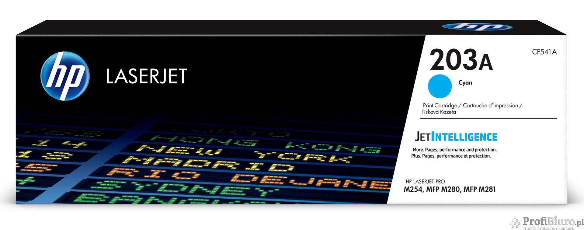 Toner HP 203A / CF541A Cyan do drukarek (Oryginalny) [1.3k]