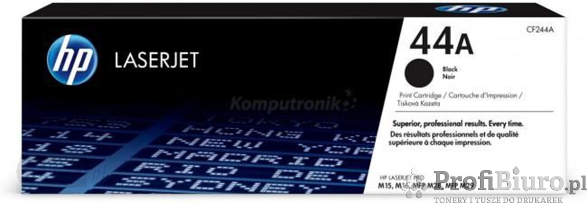 Toner HP 44A / CF244A Czarny do drukarek (Oryginalny) [1k]
