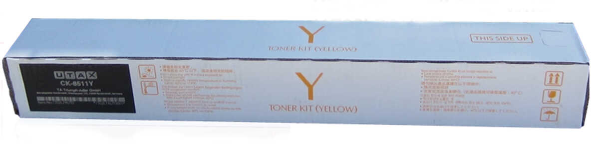 Toner Triumph Adler CK-8511Y / 1T02L7ATA1 Yellow do drukarek (Oryginalny) [12k]