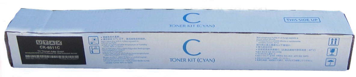 Toner Triumph Adler CK-8511C / 1T02L7CTA1 Cyan do drukarek (Oryginalny) [12k]