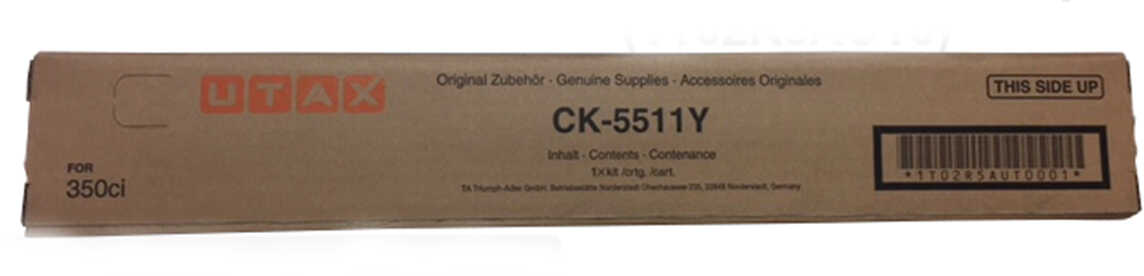 Toner Triumph Adler CK-5511Y / 1T02R5ATA0 Yellow do drukarek (Oryginalny) [12k]