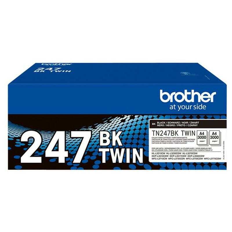 Toner Brother do DCP-L3510/3550 2x 3 000 str. Black