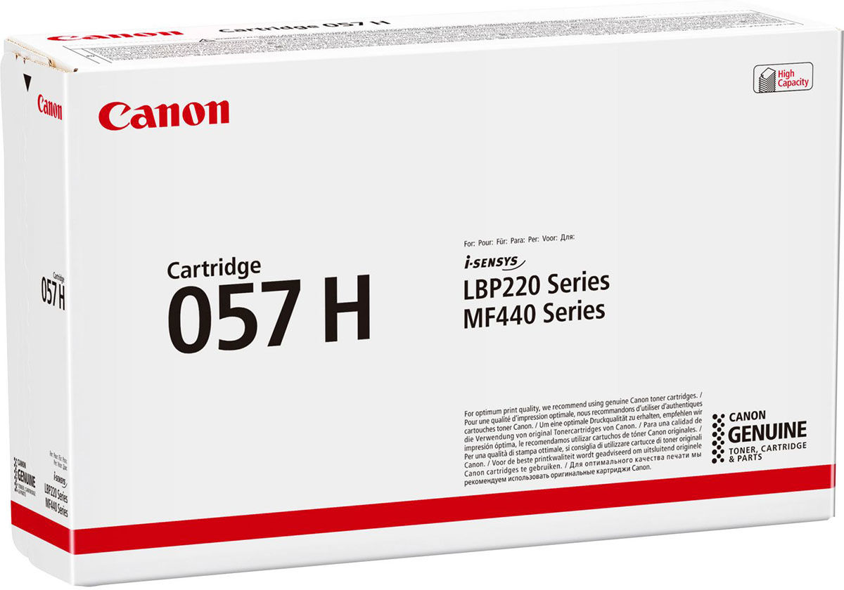 Toner Canon CRG-057H / 3010C002 Czarny do drukarek (Oryginalny) [10k]