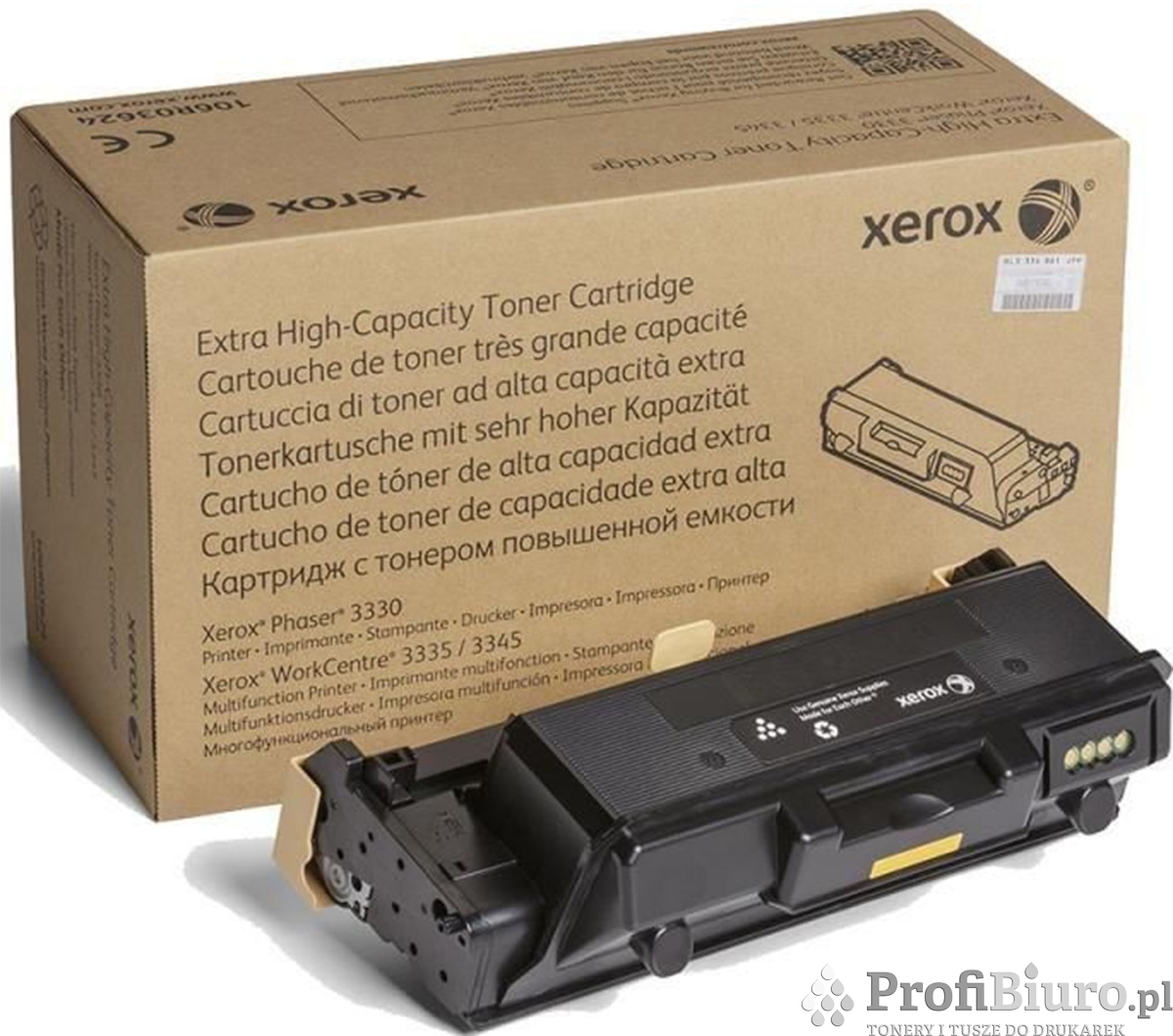 Toner Xerox 106R03623 Czarny do drukarek (Oryginalny) [15k]