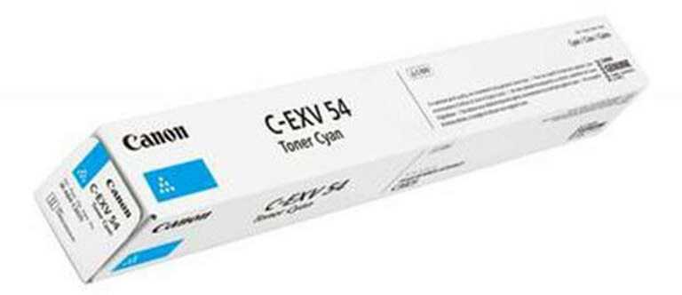 Toner Canon C-EXV54C Cyan do kopiarek (Oryginalny) [8.5k]