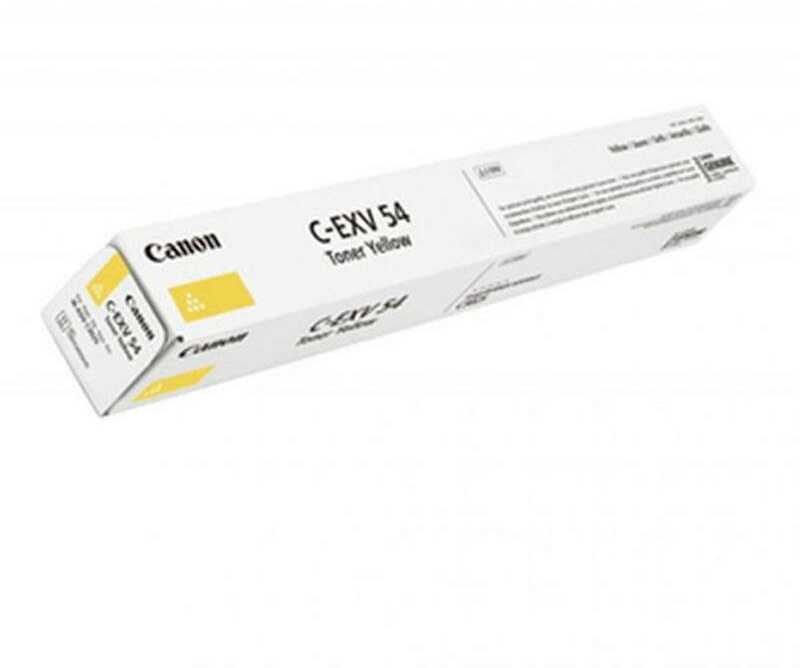 Toner Canon C-EXV54Y Yellow do kopiarek (Oryginalny) [8.5k]