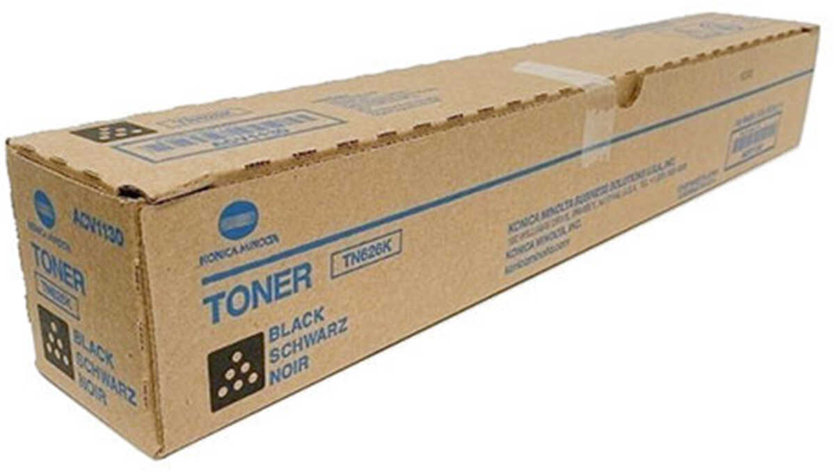 Toner Konica Minolta TN626K / ACV1150 Czarny do drukarek (Oryginalny) [28k]