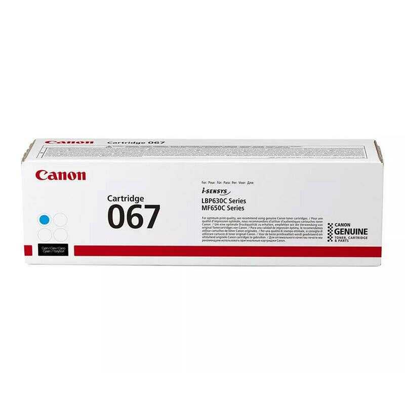 Toner Canon 067 / CRG-067C / 5101C002 Cyan do drukarek (Oryginalny) [1.25k]