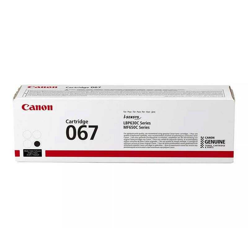 Toner Canon 067 / CRG-067BK / 5102C002 Czarny do drukarek (Oryginalny) [1.35k]