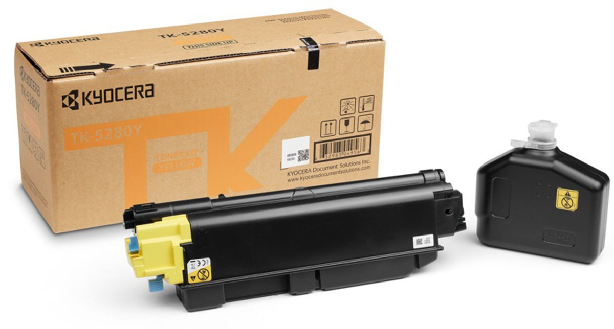 Toner Kyocera TK-5280Y Yellow do drukarek (Oryginalny) [11k]