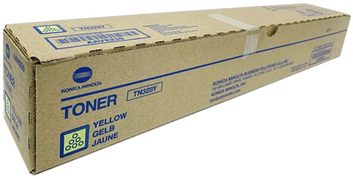 Toner Konica Minolta TN-328Y / AAV8250 Yellow do drukarek (Oryginalny) [28k]
