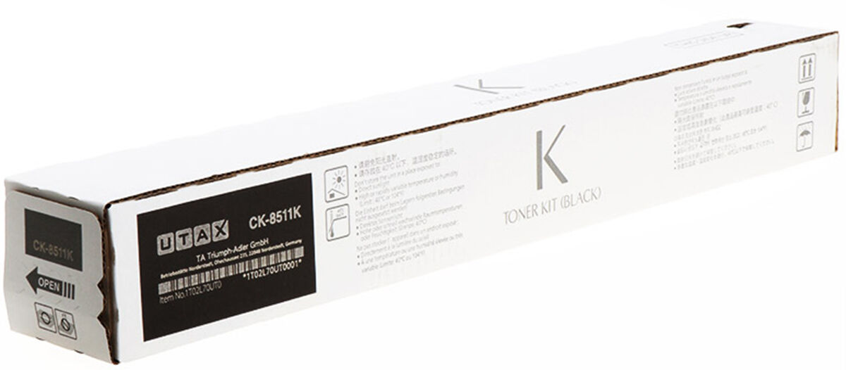 Toner Triumph Adler CK-8511K / 1T02L70TA0 Czarny do drukarek (Oryginalny) [20k]