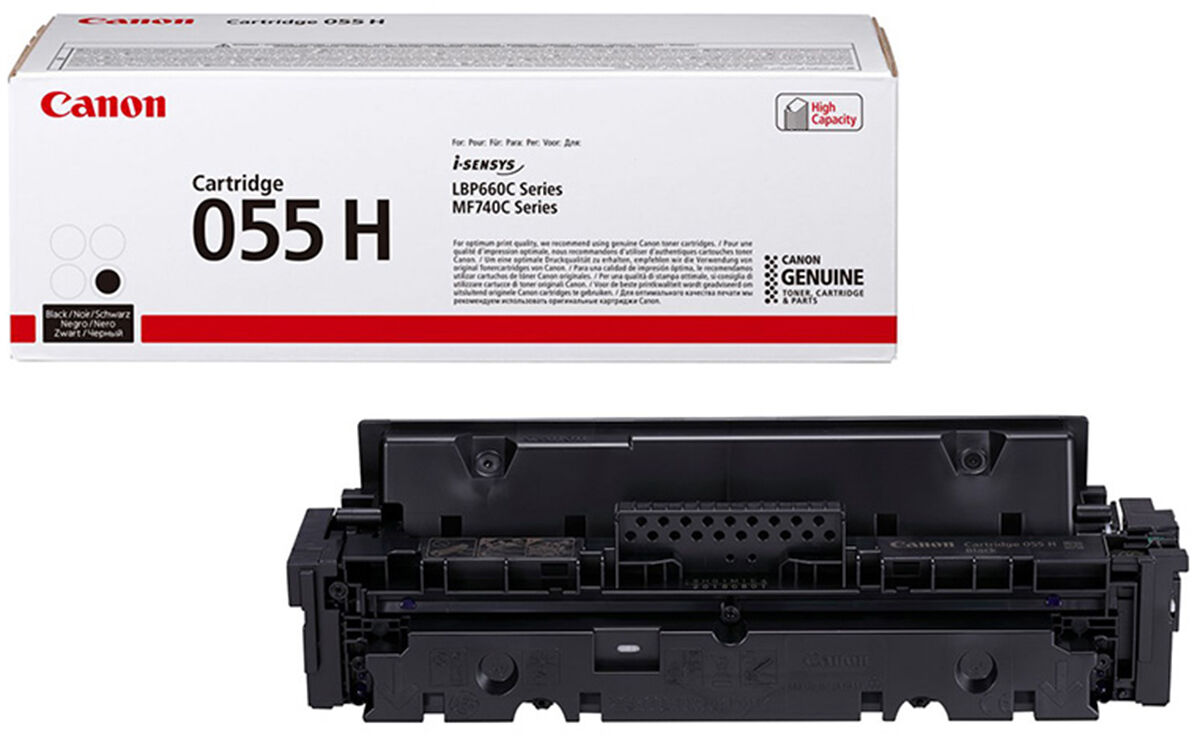 Toner Canon CRG-055HK / 3020C004 Czarny do drukarek (Oryginalny) [7.6k]