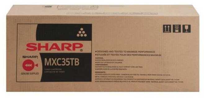 Toner Sharp MXC35TB Czarny do drukarek (Oryginalny) [9k]